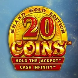 Official Slots logo: 20 Coins Grand Gold Edition by Wazdan at Slotoro Casino