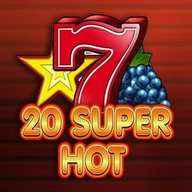 20 Super Hot slot logo by Amusnet Interactive at Slotoro Casino