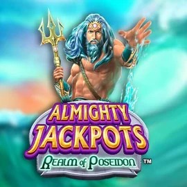 Almighty Jackpots – Realm of Poseidon logo by Novomatic at Slotoro Casino