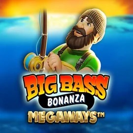 Big Bass Bonanza Megaways slot logo by Pragmatic Play at Slotoro Casino