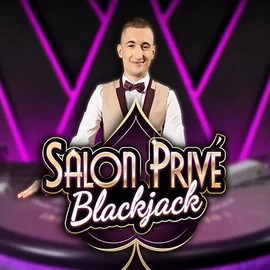 Official Live Casino logo: Blackjack Salon Privé by Ezugi at Slotoro Casino