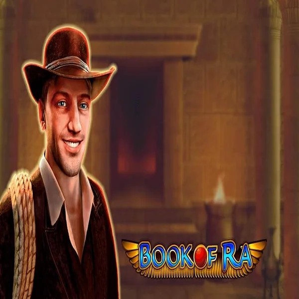 Official Slots logo: Book of Ra by Greentube at Slotoro Casino