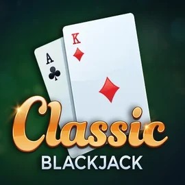 Classic Blackjack slot visual from Red Tiger Gaming available on slotoroocasino.com