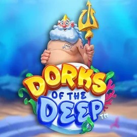 Official Slots logo: Dorks of the Deep by Hacksaw Gaming at Slotoro Casino