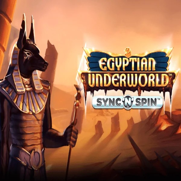 Egyptian Underworld online game logo by Greentube on slotoroocasino.com