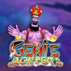 Genie Jackpots slot visual from Blueprint Gaming available on slotoroocasino.com