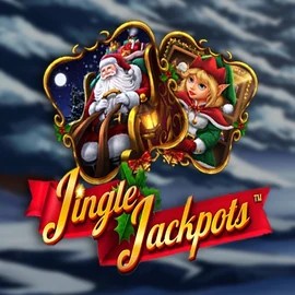Jingle Jackpots casino game by Dragon Gaming – featured logo at Slotoro Casino