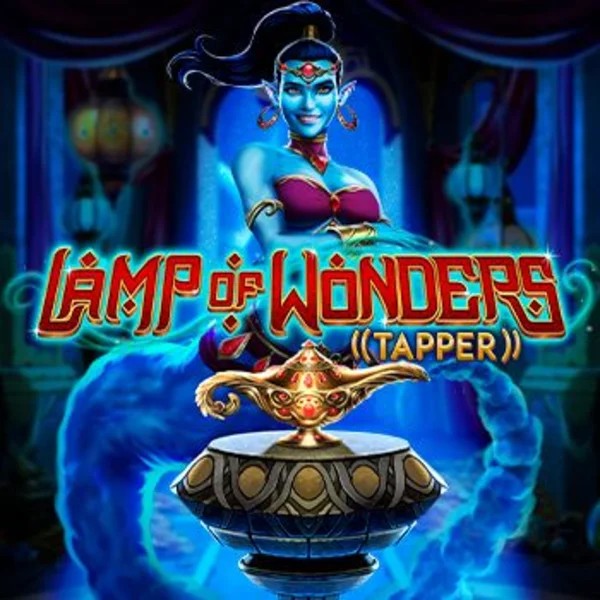 Lamp Of Wonders Tapper by Greentube, showcased at slotoroocasino.com – game logo