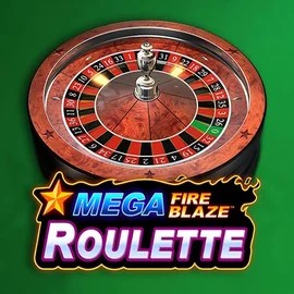 Mega Fire Blaze Roulette slot logo by Playtech at Slotoro Casino