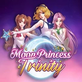 Moon Princess Trinity online game logo by Play'n GO on slotoroocasino.com