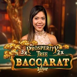 Prosperity Tree Baccarat logo – Live Casino by Evolution at Slotoro Casino