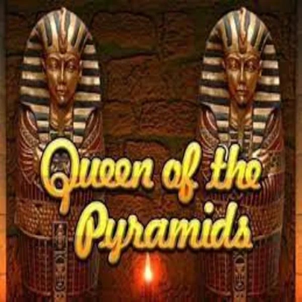 Queen of the Pyramids logo by Playtech at Slotoro Casino