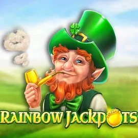 Enjoy Rainbow Jackpots by Red Tiger Gaming – logo hosted on slotoroocasino.com