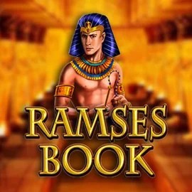 Ramses Book slot logo by Gamomat at Slotoro Casino