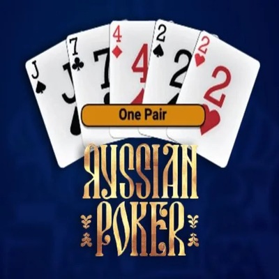 Russian Poker casino game by OneTouch Games – featured logo at Slotoro Casino