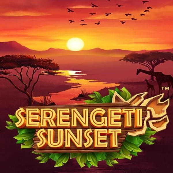 Serengeti Sunset by Skywind Group, showcased at slotoroocasino.com – game logo