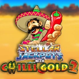 Stellar Jackpots with Chilli Gold x2 logo by Lightning Box Game at Slotoro Casino