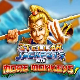 Play Stellar Jackpots with More Monkeys slot by Lightning Box Game on slotoroocasino.com