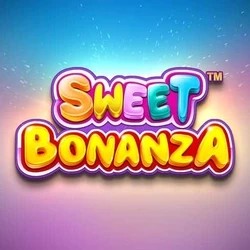 Official Slots logo: Sweet Bonanza by Pragmatic Play at Slotoro Casino