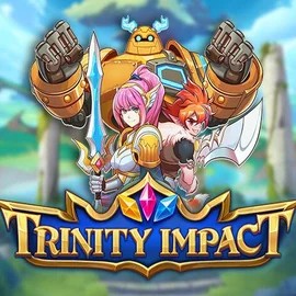 Trinity Impact online game logo by Play'n GO on slotoroocasino.com
