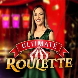 Ultimate Roulette slot logo by Ezugi at Slotoro Casino
